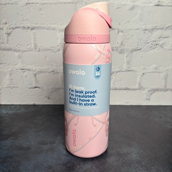 New Owala Sugar Plum Fairy Special Edition FreeSip Water Bottle 32 oz - Picture 2 of 5